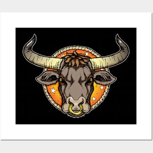 Bull Posters and Art